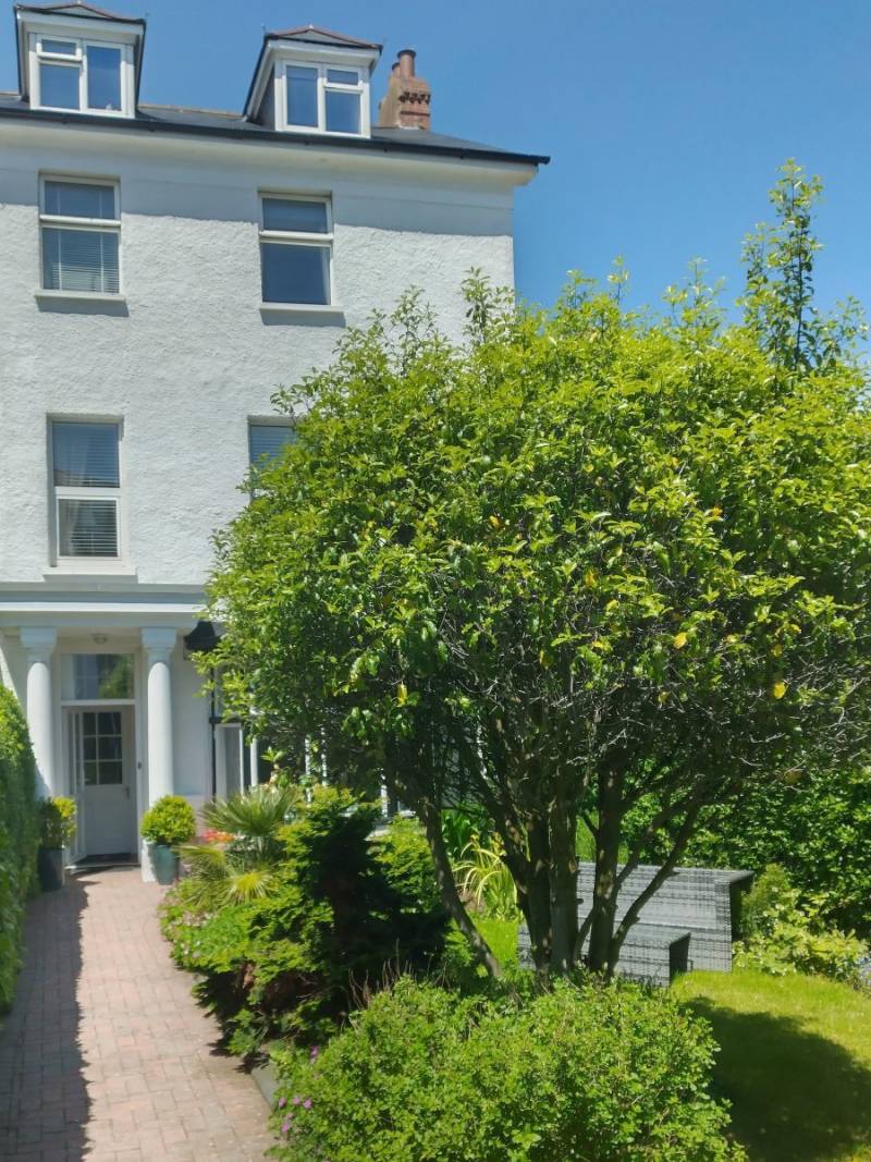 Garden and guest house